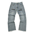 Gallery Dept Zipper‑Pocket Logo Flare Jeans
