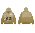 Vale Forever Vanderbilt Zip Up Hoodie Brown
